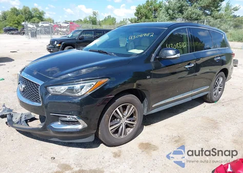 2017 Infiniti Qx60 из США, поврежденный, VIN 5N1DL0MN0HC516511